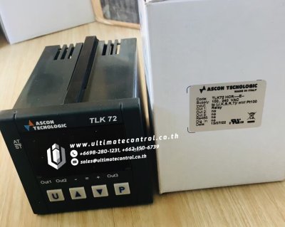 PLC Programmable Logic Controller แบรนด์ ASCON TECHNOLOGY รุ่น TLK72HCR----E-- ชนิด DigitalController