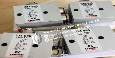 Safety Components แบรนด์ Camozzi  รุ่น 234-945 ชนิด Operated Mini Valve