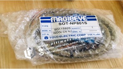 Vision Sensor & Systems แบรนด์ TOYO รุ่น SOTNP801S ชนิด MAGICEYE PHOTOSWITCH SENSOR