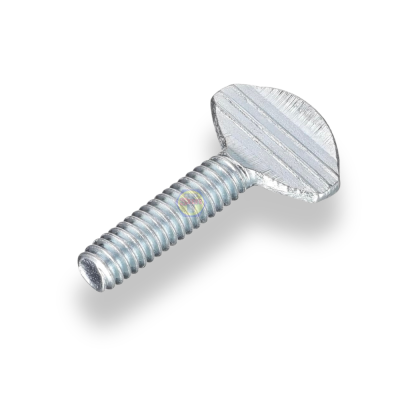 สกรูหางปลาแบน ชุบซิ้งค์ขาว / Thumb Screws Steel