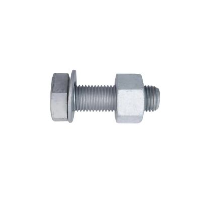 สกรูหกเหลี่ยม เกรด 8.8 ชุบสังกะสี HDG / Hexagon Head Bolt Grade 8.8 With Hot Dip Galvanize Grade (High Tensile Bolt)
