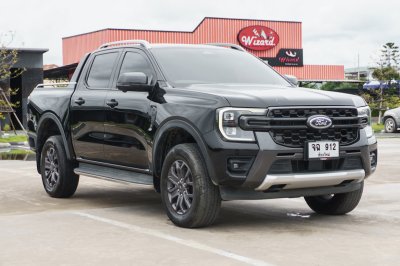 FORD RANGER DOUBLE CAB 2.0 WILDTRAK 4WD AT ปี2022 จด2023 (จฉ912)