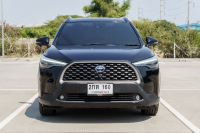 TOYOTA COROLLA CROSS 1.8 HYBRID PREMIUM SAFETY AT ปี2020 (2กท160)