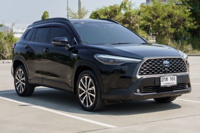 TOYOTA COROLLA CROSS 1.8 HYBRID PREMIUM SAFETY AT ปี2020 (2กท160)