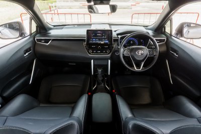 TOYOTA COROLLA CROSS 1.8 HYBRID PREMIUM SAFETY ปี2021 (1ขษ4442)