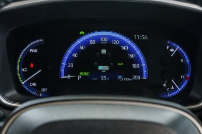 TOYOTA COROLLA CROSS 1.8 HYBRID PREMIUM SAFETY ปี2021 (1ขษ4442)