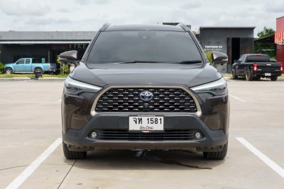 TOYOTA COROLLA CROSS 1.8 HYBRID PREMIUM SAFETY ปี2020 จด2021 (จท1581)