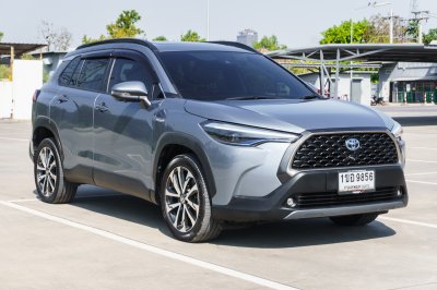 TOYOTA COROLLA CROSS 1.8 HYBRID PREMIUM SAFETY ปี2021 (1ขอ9856)