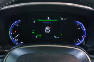 TOYOTA COROLLA CROSS 1.8 HYBRID PREMIUM SAFETY ปี2021 (1ขอ9856)