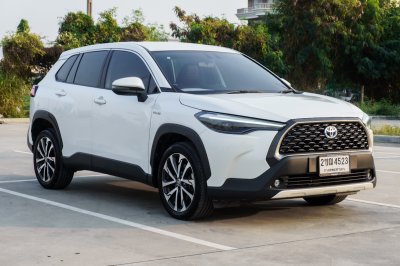 TOYOTA COROLLA CROSS 1.8 HYBRID PREMIUM ปี2021 (2ขณ4523)