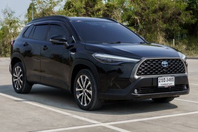 TOYOTA COROLLA CROSS 1.8 HYBRID PREMIUM SAFETY ปี2021 (2ขธ3465)