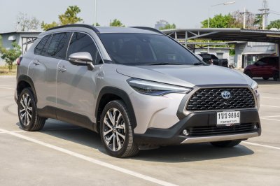 TOYOTA COROLLA CROSS 1.8 HYBRID PREMIUM SAFETY ปี2021 (1ขช9884)