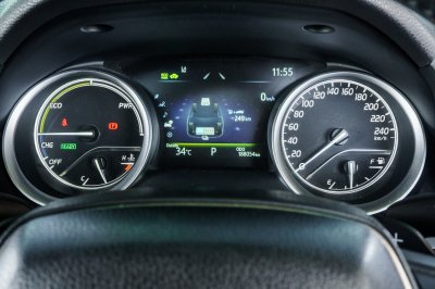 TOYOTA CAMRY 2.5 HEV PREMIUM LUXURY ปี2022 จด2023 (3ขร7630)