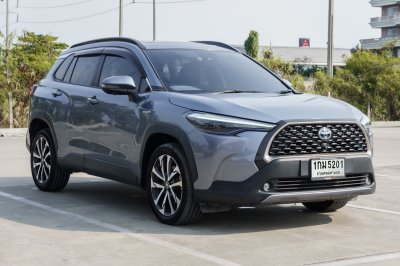 TOYOTA COROLLA CROSS 1.8 HYBRID PREMIUM SAFETY ปี2022 (1กม5201)
