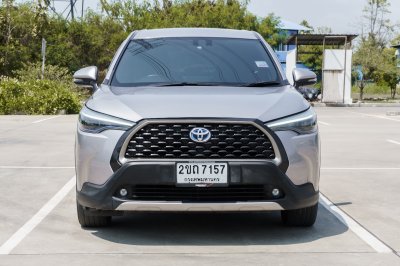 TOYOTA COROLLA CROSS 1.8 HYBRID PREMIUM ปี2021 จด2022 (2ขถ7157)