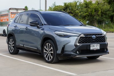 TOYOTA COROLLA CROSS 1.8 HYBRID PREMIUM SAFETY ปี2020 (6กฬ171)