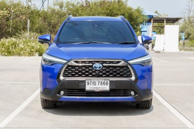 TOYOTA COROLLA CROSS 1.8 HYBRID PREMIUM SAFETY ปี2021 (9กย7866)
