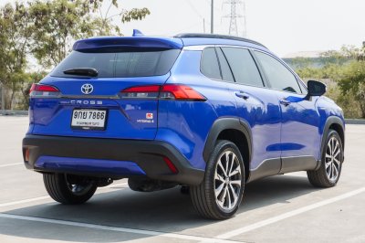 TOYOTA COROLLA CROSS 1.8 HYBRID PREMIUM SAFETY ปี2021 (9กย7866)