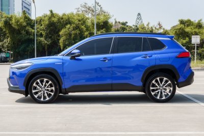 TOYOTA COROLLA CROSS 1.8 HYBRID PREMIUM SAFETY ปี2021 (9กย7866)