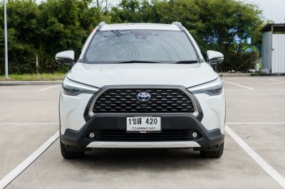 TOYOYA COROLLA CROSS 1.8 HEV PREMIUM SAFETY AT ปี2020 (1ขส420)