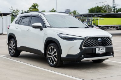 TOYOYA COROLLA CROSS 1.8 HEV PREMIUM SAFETY AT ปี2020 (1ขส420)