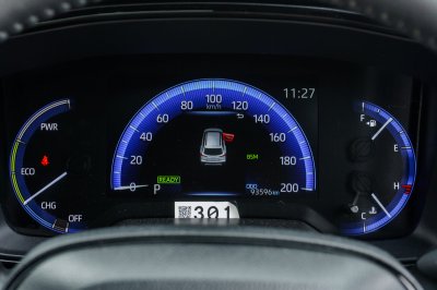 TOYOTA COROLLA CROSS 1.8 HYBRID PREMIUM SAFETY GR SPORT AT ปี2022 จด2023