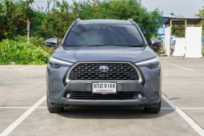 TOYOTA COROLLA CROSS 1.8 HYBRID PREMIUM SAFETY ปี2021 (9กฮ9166)