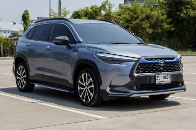 TOYOTA COROLLA CROSS 1.8 HEV PREMIUM SAFETY AT ปี2021 (2ขร9654)