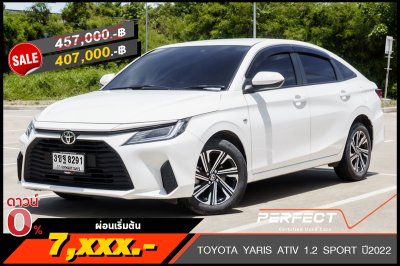 TOYOTA YARIS ATIV 1.2 SPORT AT ปี2022 (3ขฐ8291)