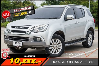 ISUZU MU-X 3.0 DVD AT ปี 2018 (5กฮ7204)