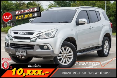 ISUZU MU-X 3.0 DVD AT ปี 2018 (7กย6365)