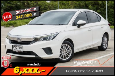 HONDA CITY 1.0 V ปี2021 (2ขฎ7649)