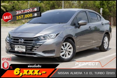 NISSAN ALMERA 1.0 EL TURBO AT ปี2023 (4ขพ7683)