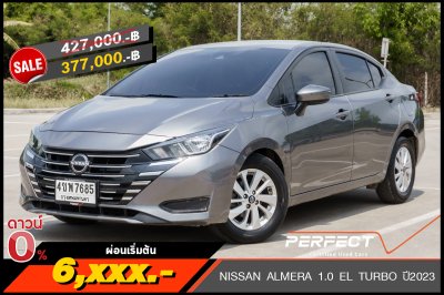 NISSAN ALMERA 1.0 EL TURBO AT ปี2023 (4ขพ7685)