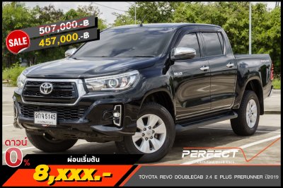 TOYOTA REVO DOUBLECAB 2.4 E PLUS PRERUNNER ปี2019 (9กจ5145)