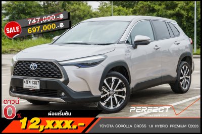 TOYOTA COROLLA CROSS 1.8 HYBRID PREMIUM ปี2023 (4ขพ1387)