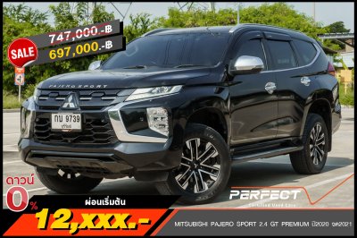 MITSUBISHI PAJERO SPORT 2.4 GT PREMIUM ปี2020 จด2021 (กบ9739)