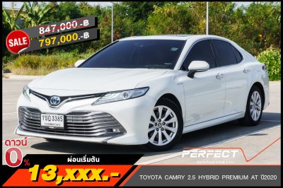 TOYOTA CAMRY 2.5 HV PREMIUM AT ปี 2020 (1ขฎ3385)