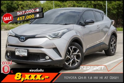 TOYOTA CH-R 1.8 HV HI AT ปี2021 (2ขฎ3846)
