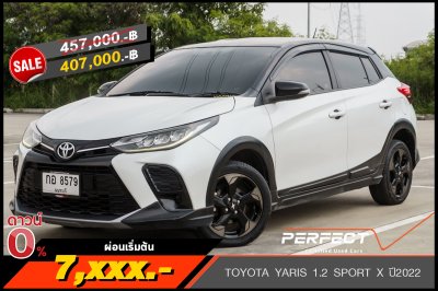 TOYOTA YARIS 1.2 SPORT X ปี2022 (กอ8579)