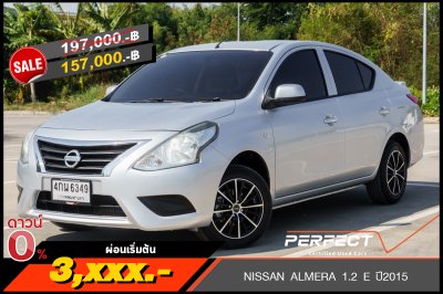NISSAN ALMERA 1.2 E ปี2015 (4กน6349)