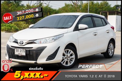 TOYOTA YARIS 1.2 E AT ปี2018 (ขก2178)