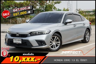 HONDA CIVIC 1.5 EL ปี2021 (1ขช4849)