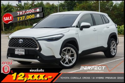 TOYOTA COROLLA CROSS 1.8 HYBRID PREMIUM ปี2023 (6ขส2598)