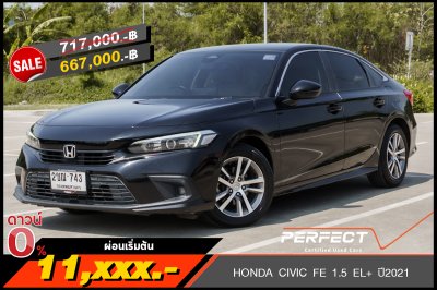 HONDA CIVIC FE 1.5 EL+ ปี2021 (2ขณ743)