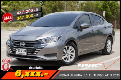 NISSAN ALMERA 1.0 EL TURBO AT ปี 2023 (4ขผ9184)