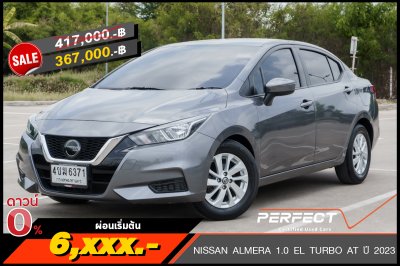 NISSAN ALMERA 1.0 EL TURBO AT ปี 2023 (4ขฆ6371)