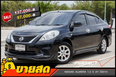 NISSAN ALMERA 1.2 E AT ปี2013 (1กส3367)