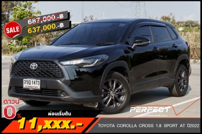 TOYOTA COROLLA CROSS 1.8 SPORT AT ปี2022 (3ขฎ1473)