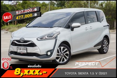 TOYOTA SIENTA 1.5 V ปี2021 (2ขส3266)